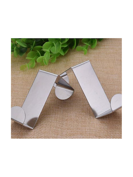 Inox Door Hook 4pcs