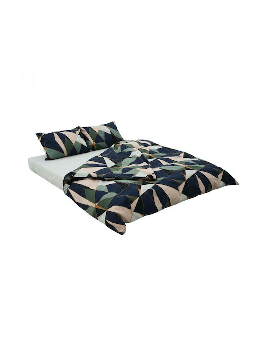 Heinner Set Huse Pentru Pilote 100% Bumbac 200x220cm Dublu Cu 2 Fețe De Pernă & 1 Cearceaf Enzo