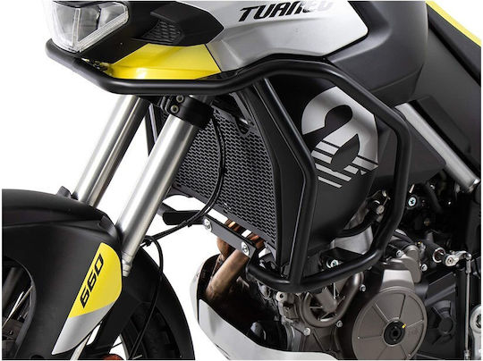 Protective Engine Guards Black Aprilia Tuareg 660 '22-'24 5027599 00 01 Hepco & Becker