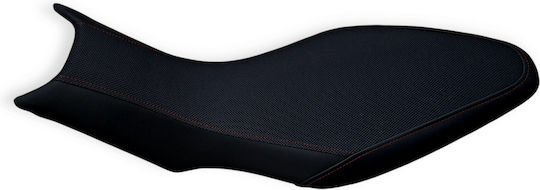 Dorsoduro750 Aprilia Anti-Slip Seat Cover Red Stitches