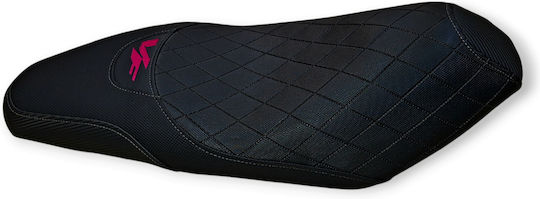 Vf185 Gen2 Sym Anti-slip Quilted Baklavadoto Seat Cover Gray Seams Fuchsia Logo