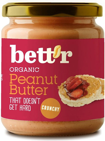Bettr Βιολογικό Φυστικοβούτυρο Τραγανό 250gr