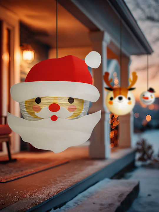 Dekorativer Weihnachtsmann Rot