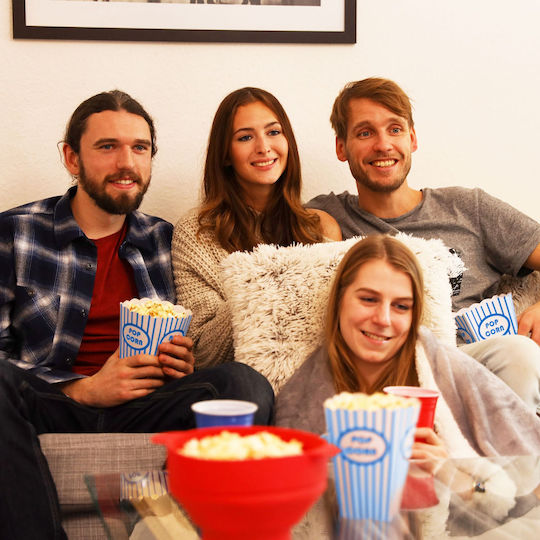 Relaxdays Cutie Popcorn Pentru Petreceri 48 Bucăți