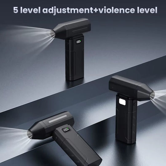 Suflantă de Mână 450000rpm cu Ecran și Baterie 6000mAh