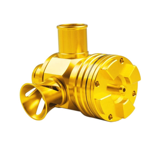 Car Open and Closed Type Blow Off Valve Universal Gold