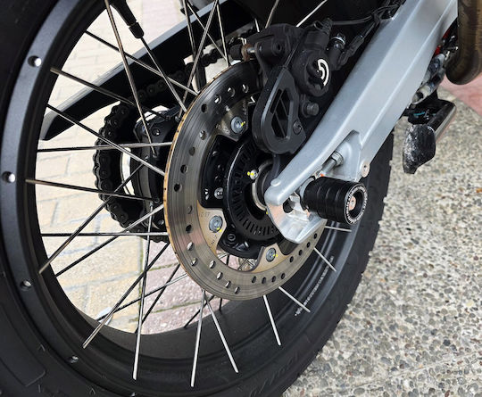 Protective Motorcycle Rear Wheel Sliders Aprilia Tuareg 660 2021-2024