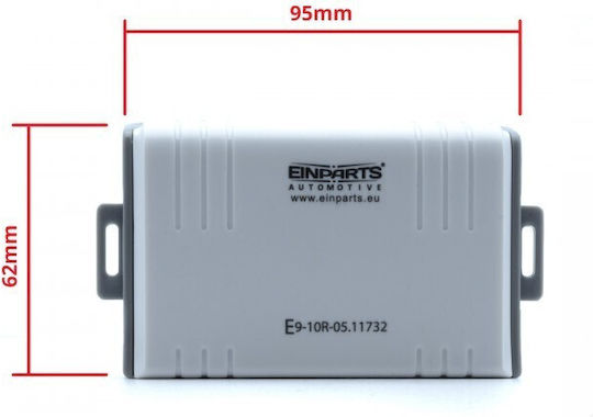 Einparts Car Parking System with Screen and 4 Sensors 22mm in Blue Color