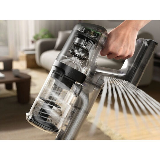 Electrolux EP61CB21WP Επαναφορτιζόμενη Σκούπα Stick 21.6V Γκρι