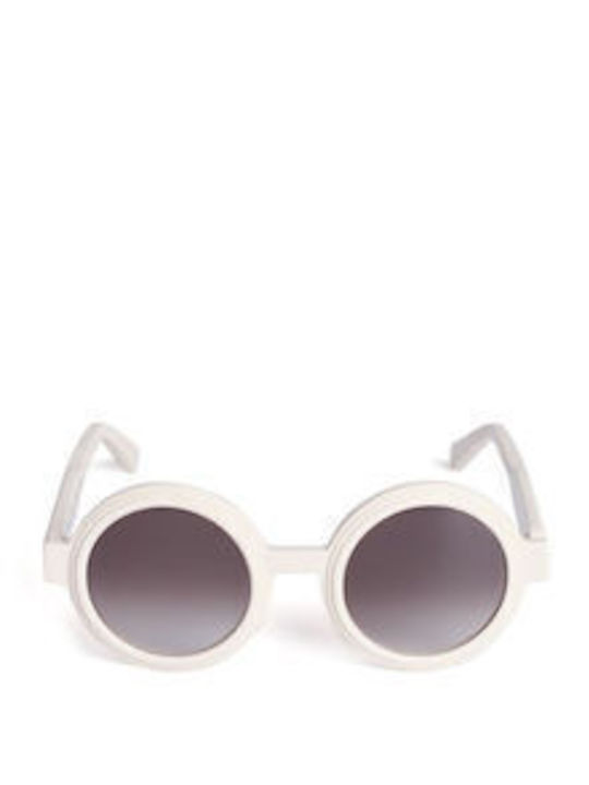 Zeus & Dione Hestia Unisex Sonnenbrillen mit Horn umrandeten Rahmenfarbe Elfenbein