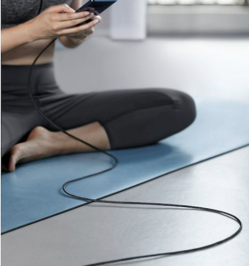 iPEAX Braided USB 2.0 Cable USB-C male - USB-C Black 1.5m