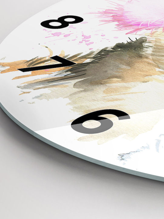 Tulup Kids Glass Wall Clock