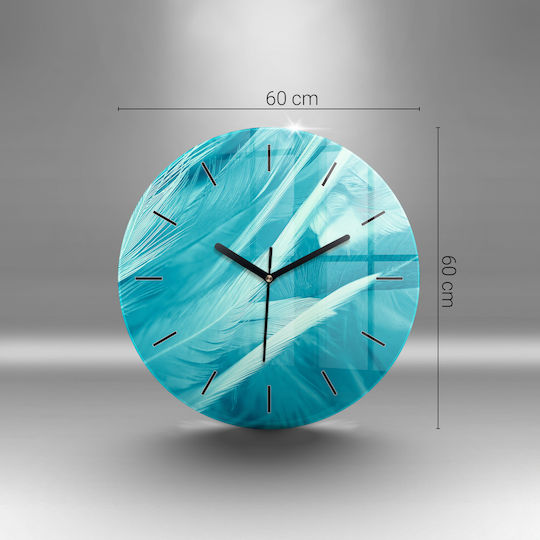 Tulup Kids Glass Wall Clock