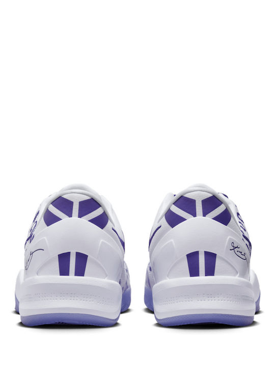 Kobe 8 Protro Court Purple "Court Purple" Μπασκετικά Παπούτσια White / Court Purple