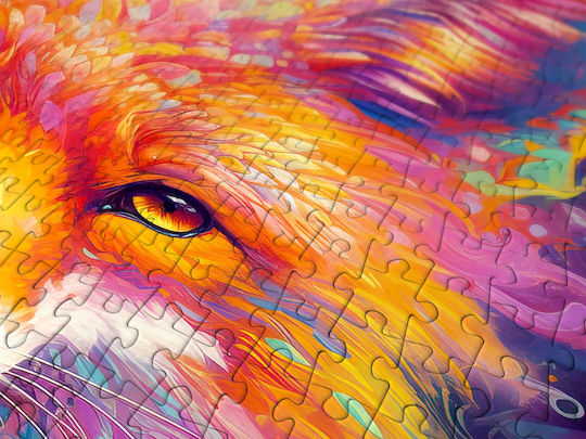 Fiery Fox Puzzle 2D 1000pcs
