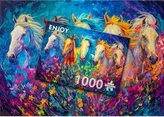 Bright Galloping Puzzle 2D 1000pcs