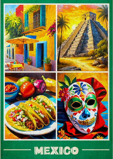 Mexico Puzzle 2D 1000pcs