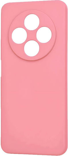 Forcell Back Cover Silicone / Tempered Glass Pink (Redmi 14C / Poco C75)