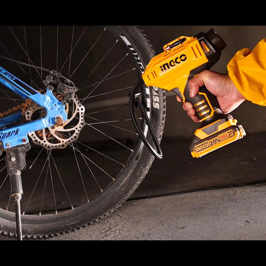 Ingco Car Tire Pump Rechargeable 20V (Without Battery)