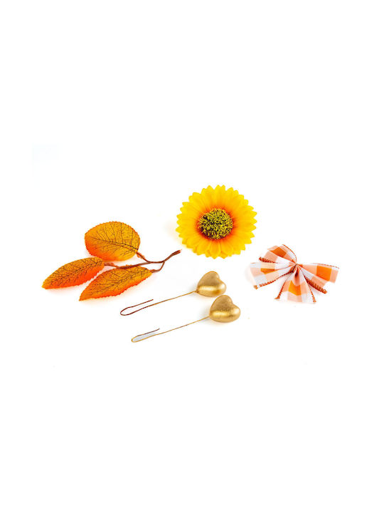 Herbstdekoration – Set aus 5 Stück Blätter – 2 Modelle