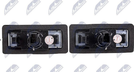 NTY License Plate Lights for Nissan Micra Subaru E12 V(K14) 2016