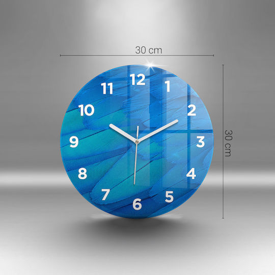 Tulup Kids Glass Wall Clock