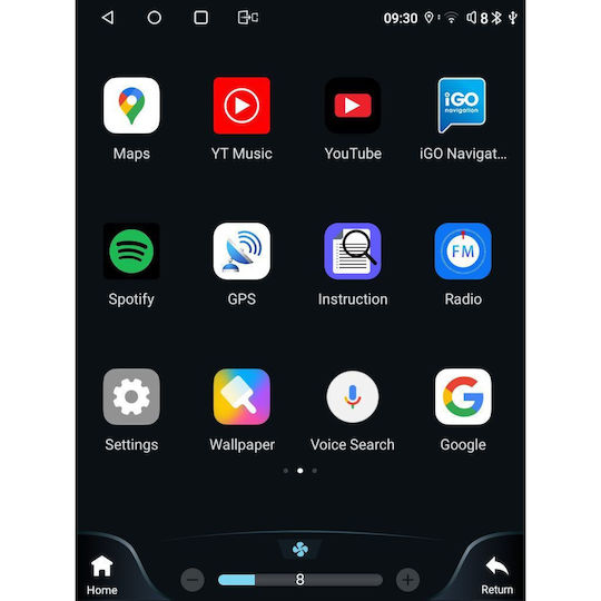 Lenovo Ηχοσύστημα Αυτοκινήτου για Subaru Legacy / Outback 2009-2014 (Bluetooth/USB/WiFi/GPS/Apple-Carplay/Android-Auto) με Οθόνη Αφής 5.1"