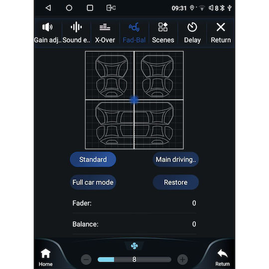 Lenovo Ηχοσύστημα Αυτοκινήτου για Subaru Forester / Impreza 2019 (Bluetooth/USB/WiFi/GPS/Apple-Carplay/Android-Auto) με Οθόνη Αφής 5.1"