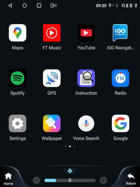 Lenovo Auto-Audiosystem für Jeep Kompass 2017-2021 (Bluetooth/USB/WiFi/GPS/Apple-Carplay/Android-Auto)