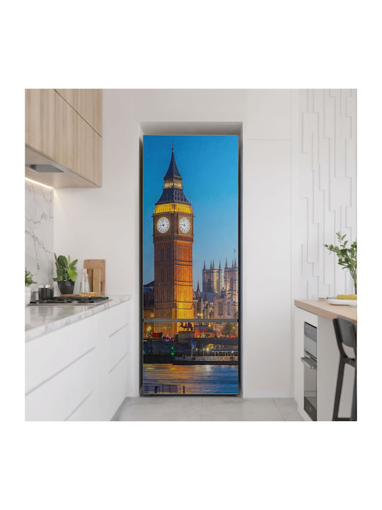 Magnetică Husă Frigider Decorativă Big Ben În Londra Noaptea 70x190 Cm Magnetică Husă Frigider Decorativă Big Ben În Londra Noaptea 70x190 Cm