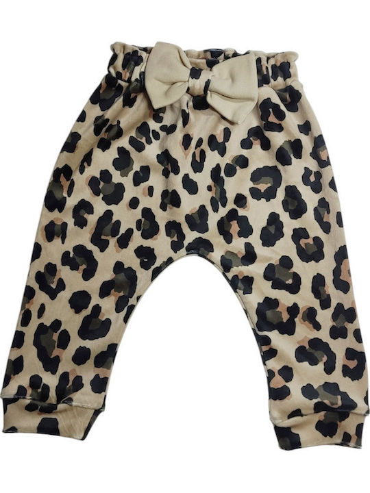 Serafino Velvet Beige/Leopard