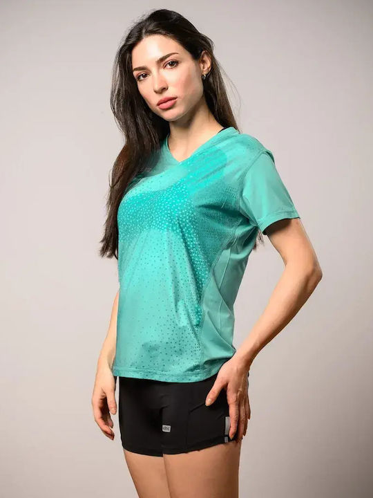 Technical Tricou sport Deep Mint