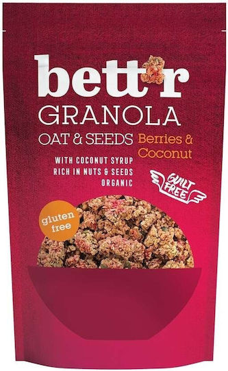 Bettr Bio Γκρανόλα Βρώμης 300gr