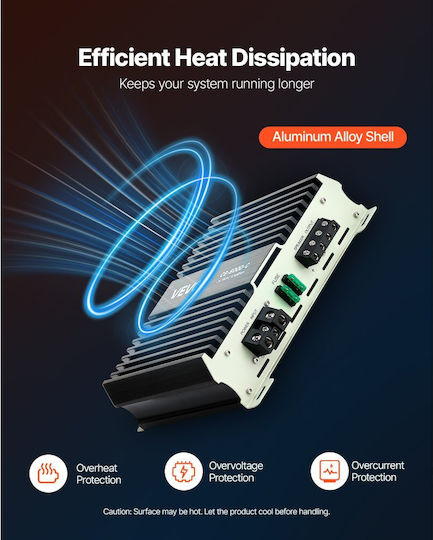 Vevor Car Audio Amplifier 1 Channel Class D