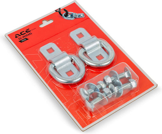 Acebikes Motorcycle D-Ring Heavy-Duty Duo 2250kg Attachment Point Base