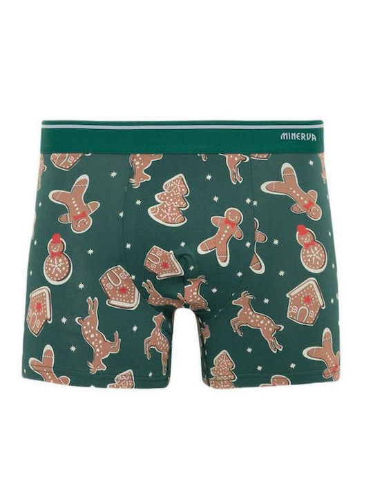 Herren Boxershorts Rot mit Mustern 2Packung