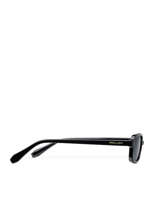 Meller All Damen Sonnenbrille mit Schwarz Kunststoff Gestell und Schwarz Linse RA-TUTCAR