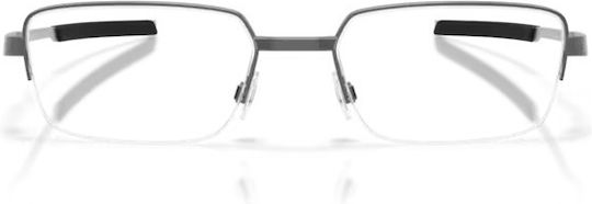 Oakley 0.5 Männlich Metallisch Brillenrahmen Gray OX3100-04