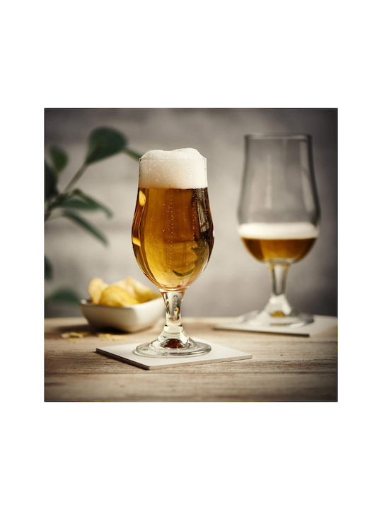 Soler Hispania Munique Set de pahare pentru bere din Sticlă Cu picior 370ml 12buc