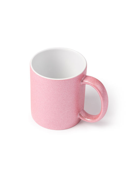 Fiona Cană Ceramică Roz 350ml