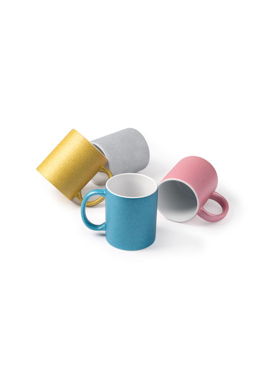 Fiona Cană Ceramică Roz 350ml