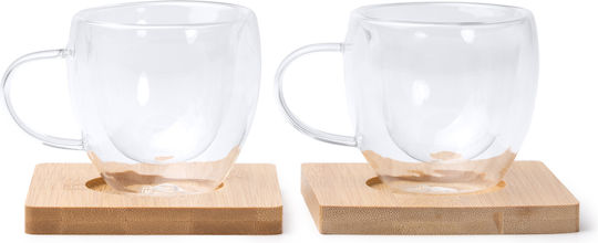 Robus Mug Glass Transparent 90ml 2pcs Robus Mug Glass Transparent 90ml 2pcs