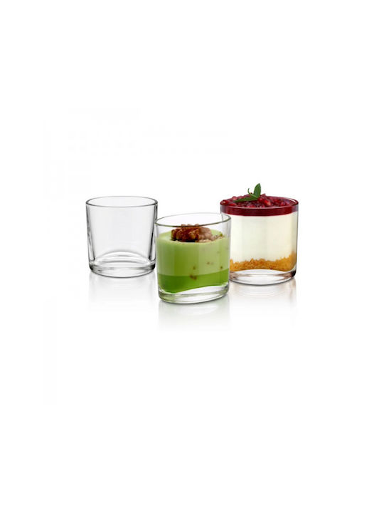 Soler Hispania Oval Set de pahare Cocteiluri din Sticlă 90ml 6buc