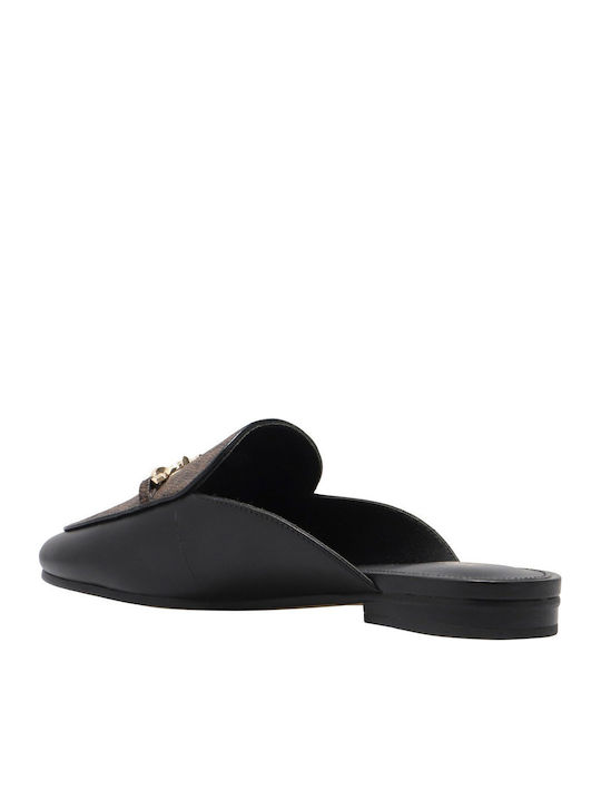 Flat Mules σε Μαύρο Χρώμα