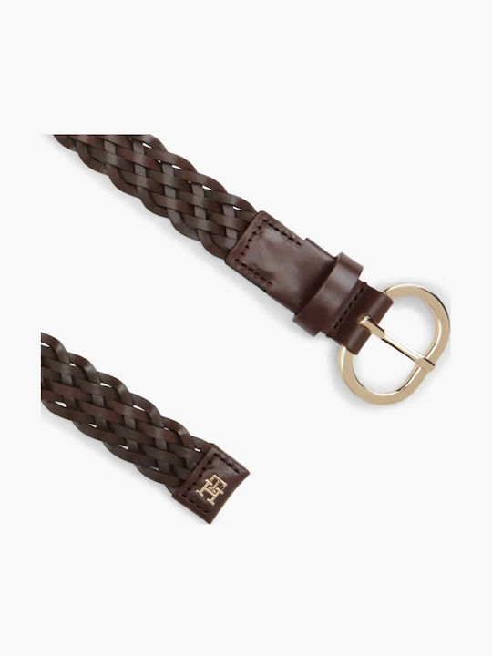 Tommy Hilfiger Leather Women's Belt Brown