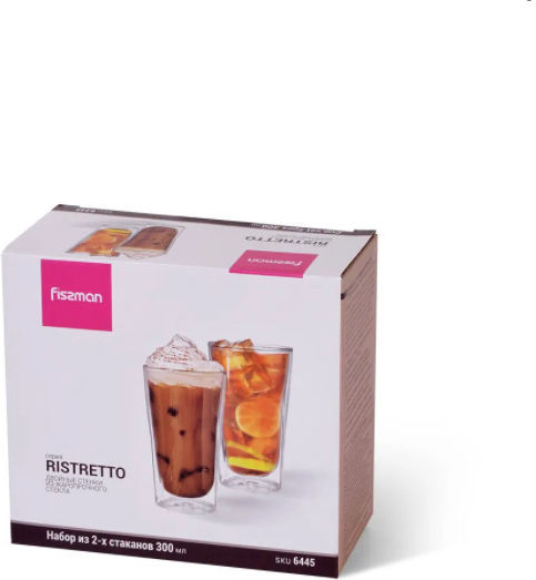 Fissman Σετ Φλιτζάνια Espresso 2τμχ