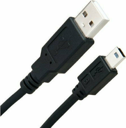 USB 2.0 Cable USB-A male - mini USB-B male 5m