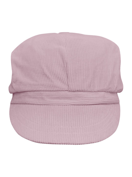 Brims and Trims Γυναικεία Κοτλέ Τραγιάσκα Ροζ