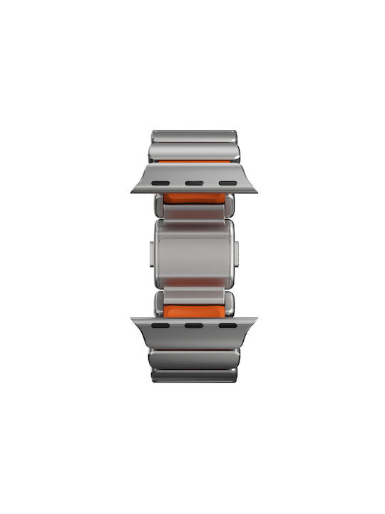 Nomad Λουράκι Ανοξείδωτο Ατσάλι Μπεζ (Apple Watch 44/45/46mm/Ultra 49mm)