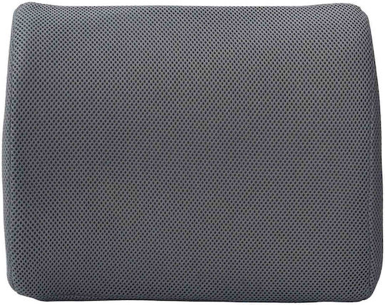 vidaXL Μαξιλάρι Πλάτης με Memory Foam 34x31.5x12cm σε Γκρι χρώμα 42012706